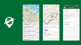Organic Maps adds satellite imagery, public transport routing, alternate routes, and more image