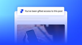 Ghost adds gift links for sharing paywalled posts without sign-up image