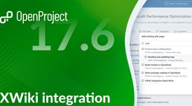OpenProject 17.6 brings XWiki integration and new agile planning features for backlogs image