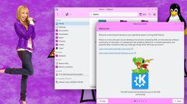 Hannah Montana Linux has been revived with a modernized stack, but still a lot of pink! image