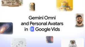 Google Vids adds Gemini Omni for text-based editing and personal avatars image