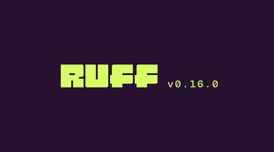 Ruff v0.16.0 expands default rule set and adds Markdown formatting image