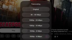 Infuse 8.5 introduces transcoding controls and improved search on Apple devices image