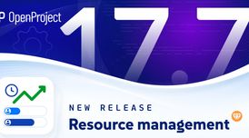 OpenProject 17.7 adds resource management and advanced team organization image
