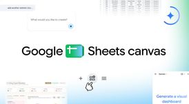 Google launches Sheets canvas for interactive dashboards with AI prompts image