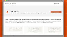 Firecrawl launches official Claude connector for advanced web search image