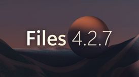 Files v4.2.7 improves context menu speed and adds new tab feature image