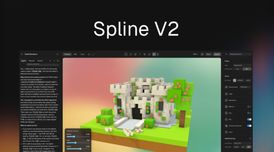 Spline V2 launches with rebuilt 3D editor, AI agents, WebGPU, and new desktop app image