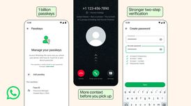 WhatsApp adds multiple passkeys per account and replaces two-step PINs with full passwords image