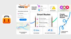 Tripsy 3.9 adds smart routes, multi-stop travel planning, saved addresses & timing alerts image