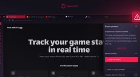 Opera GX adds Paste Protect against malicious clipboard code image