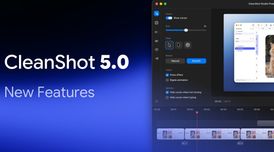 CleanShot X 5.0 introduces Studio Mode to turn a screen recording into a polished video image