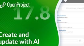 OpenProject 17.8 expands previously introduced MCP server to create & manage work packages image
