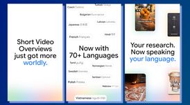 Gemini Notebook adds short video overviews in 70+ languages image