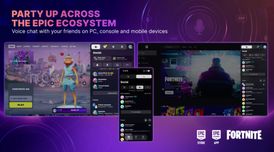 Epic launches cross-platform Parties with voice chat transfer image