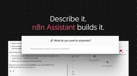 n8n launches AI-powered assistant to build, run and debug automations from plain language image