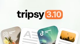 Tripsy 3.10 brings AI-powered travel planning features: Smart Import & Smart Insights image