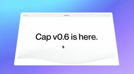 Cap launches v0.6 with a rebuilt video editor, 3D scenes and a native desktop app image