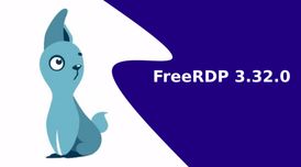 FreeRDP 3.32.0 changes proxy defaults and adds Entra login image