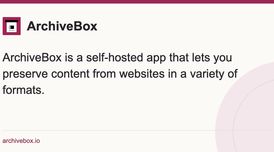 ArchiveBox 0.9 brings desktop & mobile apps, redesigned viewers, and PostgreSQL support image