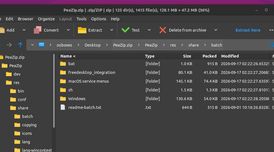 PeaZip 11.3 lands with improved ZPAQ support, new test function for PEA archives, and more image