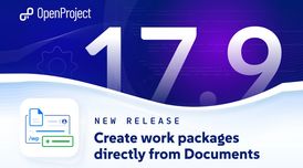 OpenProject 17.9 turns document notes into linked tasks image