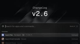 Raycast 2.6 reduces memory use and adds AI model controls image