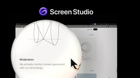 Screen Studio 4.0 adds transcript editing, a camera cutout tool, and project sharing beta image