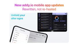 addy.io overhauls mobile apps with system search integration, smaller app size, and more image