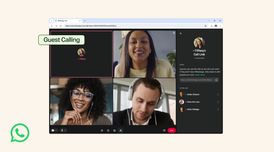 You can now invite anyone to join a WhatsApp call, whether they have an account or not image