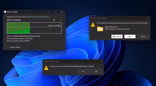 Windows 11 latest builds implement new dark mode improvements to improve consistency image