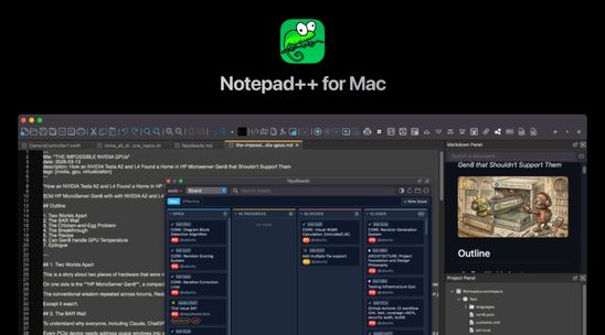 Nextpad++: Native Mac code editor with full Windows feature parity ...