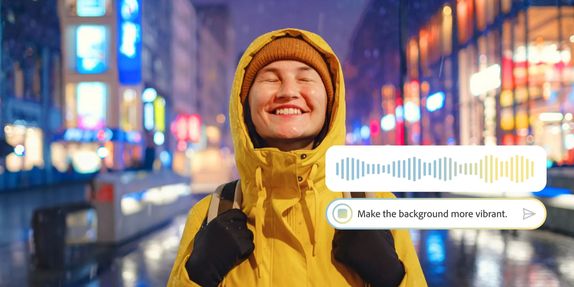 Adobe debuts conversational AI edits in Photoshop and expands Firefly's image editor image