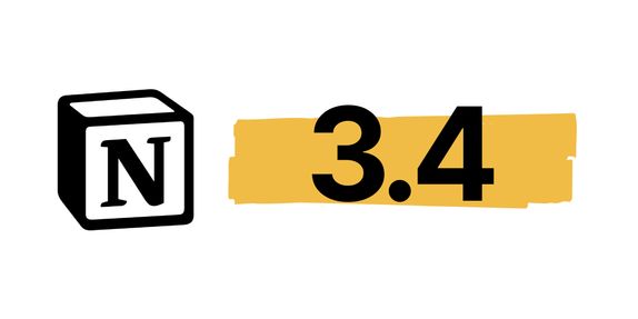 Notion 3.4 adds dashboard, sidebar revamp, tabs block, page archiving & presentation mode image