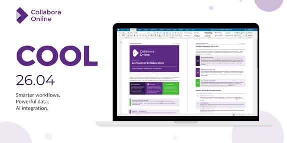 Collabora Online 26.04 adds optional AI assistant and smarter document comparison & review image