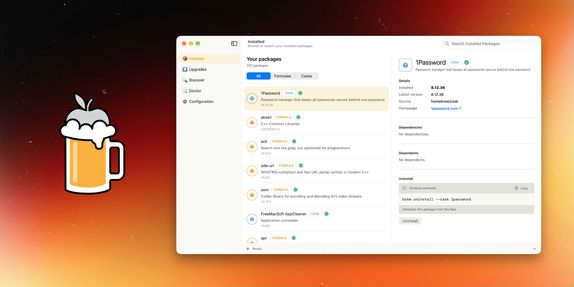 Homebrew 7.0 arrives with faster installs, hardened security, and a native macOS app image