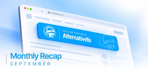 AlternativeTo September Recap: New badges, hide apps by tag, revamped lists and more image