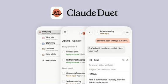 Anthropic launches Claude Duet to compete with OpenAI Dots, Meta Muse, and Grok Bot image