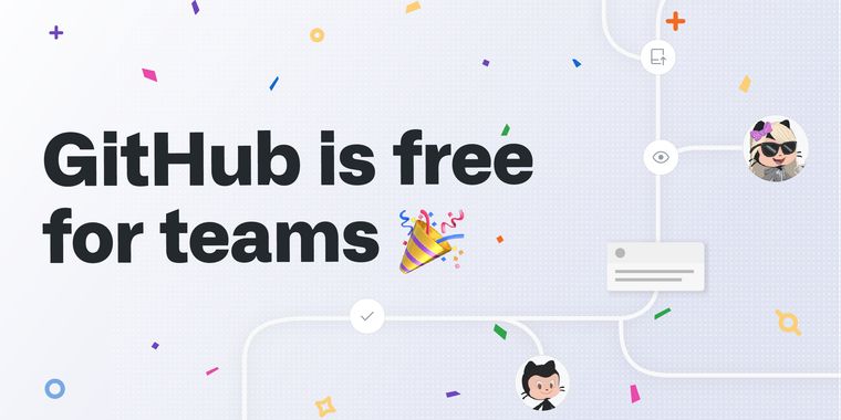 GitHub now offers free access for teams, reduced premium pricing