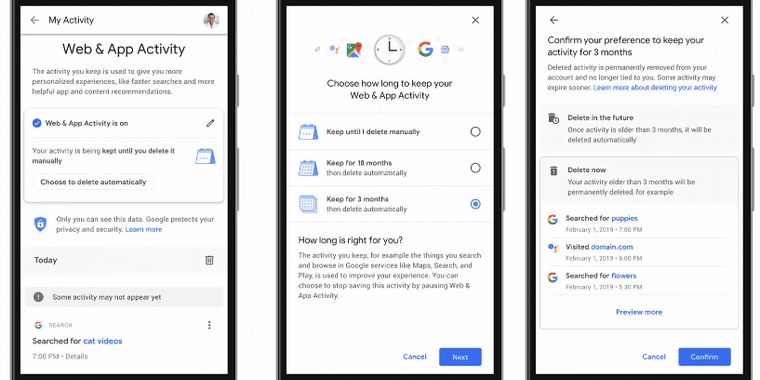 Google is implementing auto-delete controls for your Location History and activity data