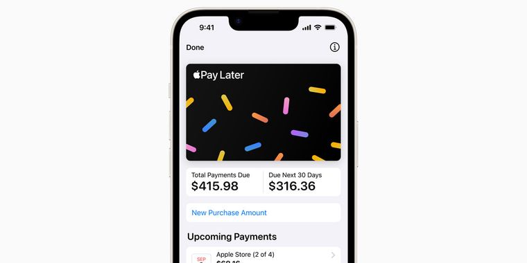 Introducing Apple Pay Later: A New Payment Option for U.S. Customers