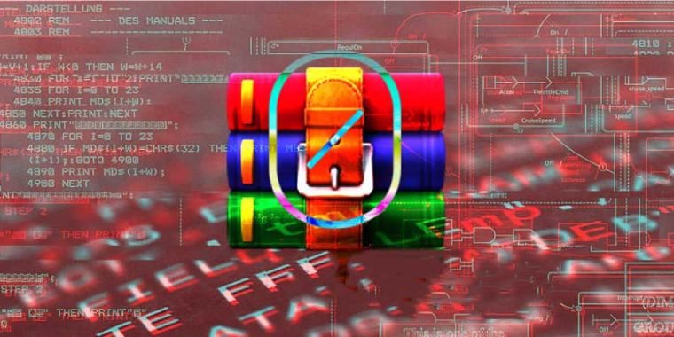 Exploit in WinRAR SFX archives allows attackers to install backdoors silently