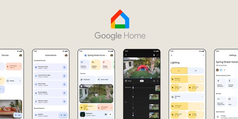 Google launches redesigned Home App with enhanced device management and automation