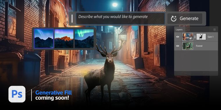 Discover the future of image manipulation: Adobe's Generative Fill AI tool in Photoshop