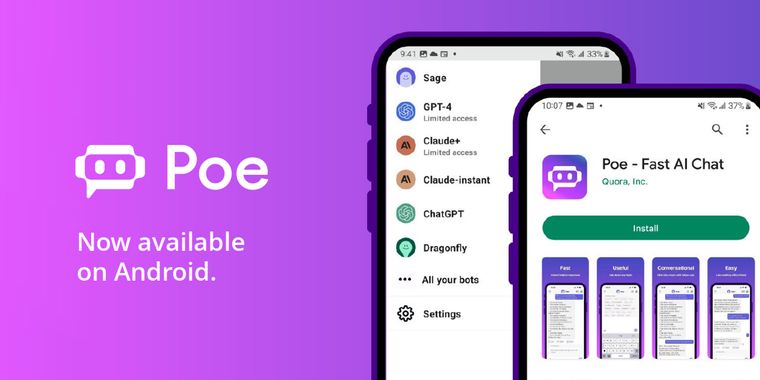 Poe AI Chat expands reach with Poe for Android, bringing AI chat to a broader audience