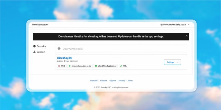 Bluesky partners with Namecheap to launch new paid domain service for decentralized social network