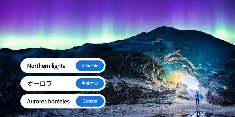 Adobe Firefly AI expands language support to 100 additional languages in the beta version