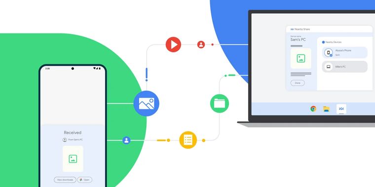Google launches Nearby Share for Windows to streamline cross-platform file sharing