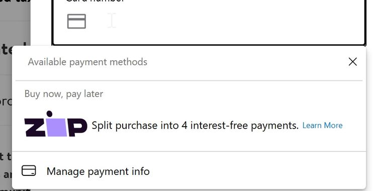 Microsoft adds “Buy now, pay later” integration directly within the Edge web browser