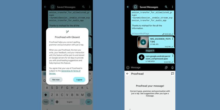 Gboard Beta 13.3 unveils new features: Stylus Handwriting Mode, Compact Voice Typing UI and AI-Powered Proofreading and Stickers